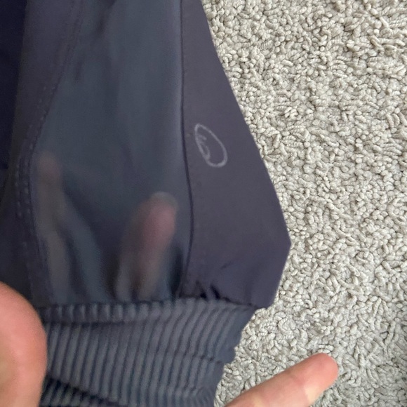 Five Dancewear YL gray joggers with sheer down the side. So cute! Dance, leisure - Picture 3 of 3